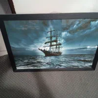 تابلو کشتی چراغ دار