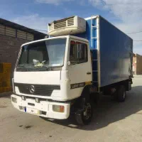 کامیونت خاور بنز 612 یخچالی شش تن سوپردار
