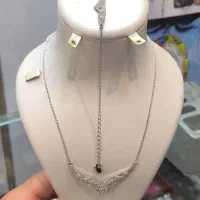 سرویس و نیم ست وگردنبند نقره|جواهرات|شیراز, بازار|دیوار