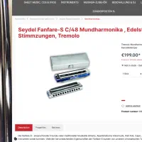 فروش دو عدد هارمونیکای اصل و درجه یک|سازهای بادی|کرج, حیدرآباد|دیوار