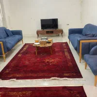 دو تخته فرش شش متری لاکی نو|فرش|نورآباد ممسنی, |دیوار