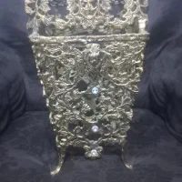 سطل آشغال و جای دستمال کاغذی  برنز