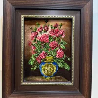 تابلو فرش های دست باف گل ابریشم|تابلو فرش|تهران, صادقیه|دیوار
