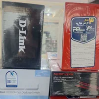 دوربین مداربسته/پاورماژول/رک/سوئیچ دلینک/سرورشبکه