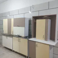 کابینت های گلاس با هود و سینک دست دو 6 متری|مصالح و تجهیزات ساختمان|همدان, |دیوار