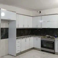کابینت MDF وهایگلاس پیش ساخته//آماده ارینب/UY566|مصالح و تجهیزات ساختمان|کهنوج, |دیوار