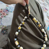 تسبیح کهربایی قدیمی