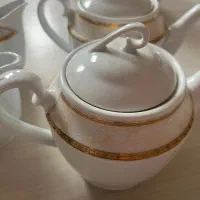 قوری و شیرخوری چینی طوس|قوری، کتری، قهوهساز دستی|تهران, شمسآباد|دیوار