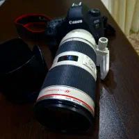 دوربین کنون 6d mark II لنز 70 200|دوربین عکاسی و فیلم‌برداری|تهران, طیب|دیوار
