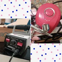 فروش سوهان برقی استرانگ۲۰۴ و ایربراش BT-19 صورتی