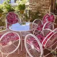 صندلی ویلایی/طرح گلبرگ سنگین /ست ۶ نفره|صندلی و نیمکت|نظرآباد, نظرآباد|دیوار