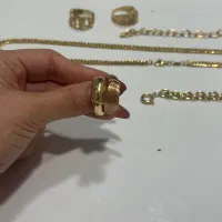 گردنبند،دستبند،انگشتر طلا