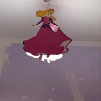 لوستر تکی ساده و طرح کودک