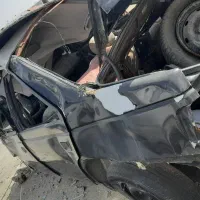 پژو ۴۰۵رنگ مشکی تصادفی مدل ۸۵ رنگ مشکی