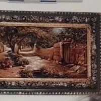 دو عدد تابلو فرش در حد نو