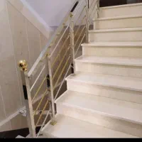 کارگاه نرده استیل.نرده شیشه سکوریت .نرده کابلی