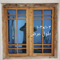 پنجره با چهار چوب|مصالح و تجهیزات ساختمان|فومن, |دیوار