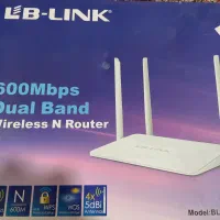 روتر LB LINK ، مدل۶۰۰Mbps Dual Band Wireless N