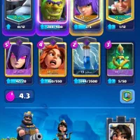 اکانت کلش رویال|کنسول، بازی ویدئویی و آنلاین|قم, چهل درخت‎|دیوار