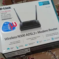 مودم دی لینک تمیز و کم کار|مودم و تجهیزات شبکه|شاهینشهر, نظامی|دیوار