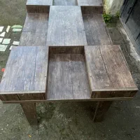 میز ناهار خوری|میز و صندلی غذاخوری|لشت نشا, |دیوار