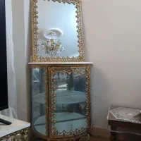 آینه کنسول برنج