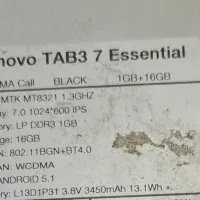 تبلت Lenovo Tab3 7Essential (مدل TB3-710I)|تبلت|تهران, نیلوفر|دیوار