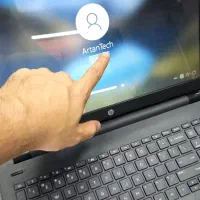 لپتاپ Hp صفحه لمسی نسل۸هشتم دارای۲هارد