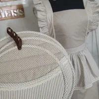 تمامی کارها از برند زردوخت است وسفارشی دوخته شده|سفره، حوله، دستمال آشپزخانه|نسیم‌شهر, |دیوار