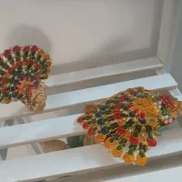 دکوری طاووس|مجسمه، تندیس، ماکت|قم, شهرک شهرداری|دیوار