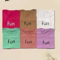 کراپ زنانه طرح fun|لباس|اصفهان, مفتح|دیوار