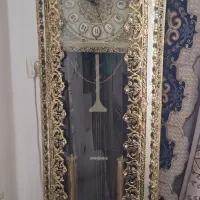 ساعت ایستاده و بوفه برنجی و آلیاژی