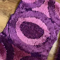 قالیچه ماکارانی(شگی) مرسدس تُرک نو|فرش|مشهد, شهید رضوی|دیوار