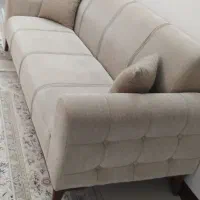 مبل3نفره(کاناپه) سالم و تمیز مناسب تی وی