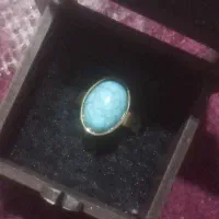 انگشتر نگین فیروزه