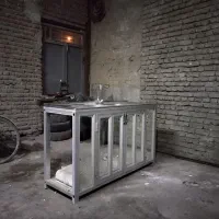 سینک ظرفشویی با میز آلومینیومی|آب‌چکان و نظم‌دهنده ظروف|آذرشهر, |دیوار