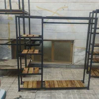 پازلی مدرن قفسه سبک جدید ویترین بوتیک|فروشگاه و مغازه|تهران, علی‌آباد|دیوار