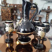 تنگ و ۶ لیوان شیک و زیبا