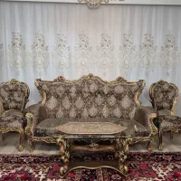 مبل سلطنتی راحتی|مبلمان خانگی و میز عسلی|اهر, |دیوار