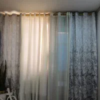 ۲عدد دستک پرده پتینه چند ماه کار در حد نو