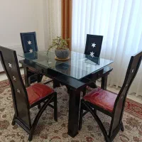 میز ناهار خوری چهار نفره|میز و صندلی غذاخوری|قرچک, شهرک طلائیه|دیوار