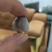 انگشتر عقیق باباقوری بسیار کهنه(لوکیشن اشتباه)|جواهرات|تبریز, |دیوار