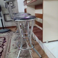 صندلی استیل|میز و صندلی غذاخوری|زرندیه, |دیوار