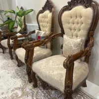 مبل استیل ۷ نفره در حد نو