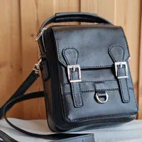 کیف تمام چرم گاوی دست دوز