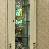 گنجه رنگ کرم استخونی|بوفه، ویترین، کنسول|مشهد, ایثارگران|دیوار