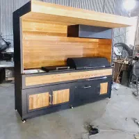 بآربیکیو ۲/۵ متر فر دار  پکیج کامل