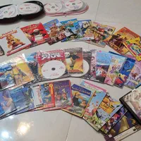 ۱۰۰ عدد DVD انیمیشن و باربی|پخش‌کننده DVD و ویدیو|تهران, دبستان|دیوار