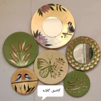 دیوارکوب سفالی با طرح و رنگ دلخواه شما|تابلو، نقاشی، عکس|خاش, |دیوار