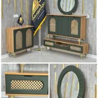 کنسول ۱۲۰/آیینه گرد/تولیدی/رنگبندی|بوفه، ویترین، کنسول|تهران, شهید رجایی|دیوار